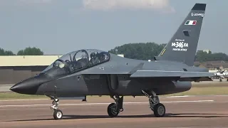 M-346 Advanced Fighter Trainer Aircraft Display