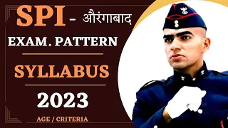 SPI AURANGABAD | 2023 |  24 | GSPI NASHIK | 2023 | 24 | Examination Pattern | Syllabus | 2024