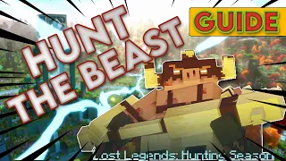 Beat The Beast Hunt in under 20 Minutes! (Minecraft Legends Lost Legends & Myths)