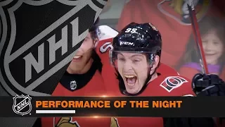 Sens' comeback earns Performance of the Night honors