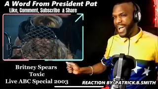 Britney Spears - Toxic- (ABC Special 2003)-REACTION VIDEO