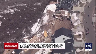 Utah geologist gives exclusive insight into Draper collapses