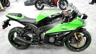 2014 Kawasaki Ninja ZX-10R ABS Walkaround - 2013 New York Motorcycle Show