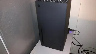 Xbox Series X - Startup / Power On Disc Drive Noise (turn up your volume to hear it)