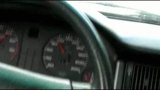 Audi 80 1.6 b4 avant acceleration