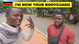 Kenyan Street Boy Takes Over My Camera While Vlogging On Nairobi City Streets