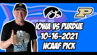 Iowa vs Purdue 10/16/21 Free College Football Picks and Predictions Week 7 2021