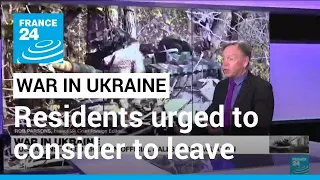 Mayor of Kyiv urged residents to consider preparing to leave temporarily • FRANCE 24 English