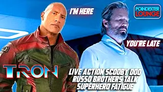 FLYNN LIVES! TRON ARES UPDATE - THE ROCK IS LATE! - Live Scooby, SUPERHERO FATIGUE