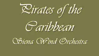 Pirates of the Caribbean. Siena Wind Orchestra.