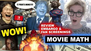 Super Mario Bros Movie Billion, Evil Dead Rise Box Office, Guardians of the Galaxy 3 Review Embargo