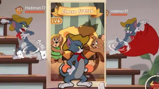 Tom and Jerry: Chase (Asia) | Coboy Tom Gameplay Casual Mode(Cheese Frenzy) ~