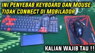 Cara Mengatasi Keyboard dan mouse Di Mobilador Tidak Connect???Ini Solusinya