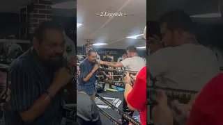 Roberto Durán aconseja a Canelo Álvarez previo a su pelea con Jaime Munguía