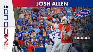 Josh Allen Mic'd Up At Return Of The Blue & Red! | Buffalo Bills