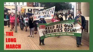 CRHnews - SAVE OUR LIBRARIES ESSEX 'The Long March' 2020