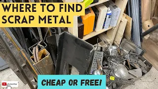 Where to Find Scrap Metal | Find Cheap or Free Metal For Welding Projects