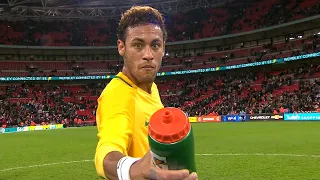 The Day Neymar DESTROYED England at Wembley