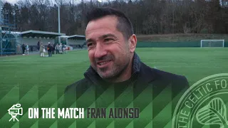 Fran Alonso On The Match | Hearts 1-5 Celtic FC Women | Ghirls through to Scottish Cup Semi-Finals!