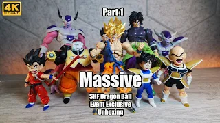 Massive S.H. Figuarts Dragonball Exclusives Unboxing Part 1