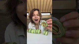 Vegan cucumber sushi’s