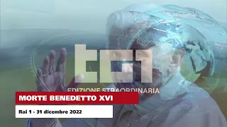 ANNUNCIO MORTE BENEDETTO XVI - Tg1 Edizione Straordinaria | 31 dicembre 2022