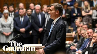 2024 Budget: chancellor Jeremy Hunt discusses financial plan with MPs – watch live