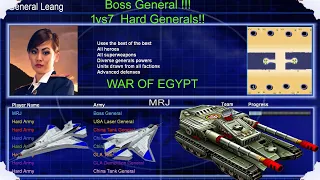 Boss General 1 vs 7 Hard Generals. (WAR OF EGYPT)