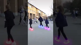 Amazing Shuffle Dance With Glowing Shoes TikTok: tuzelitydance