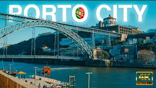 THE MOST BEAUTIFUL CITY IN PORTUGAL: PORTO WALK TOUR 4K UHD