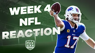 NFL Week 4 Recap: Top 10 Sunday Takeaways - Bills are BACK, Burrow is broken, C.J. Stroud is on fire