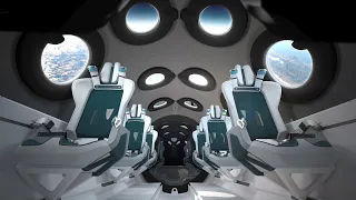 Virgin Galactic Unveils Cabin Interior of Spaceship for Tourists