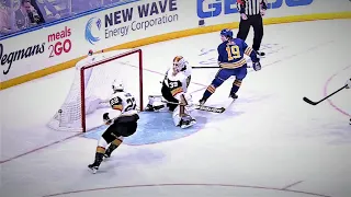 Krebs Scores Against His Former Team To Open The Scoring In Buffalo