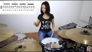 Emmanuelle Caplette Free Drum Lesson: Paradiddlediddle Speed