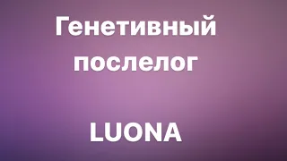 ПОСЛЕЛОГ LUONA