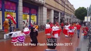 Flash Mob 2017 Dublin Peruvian style