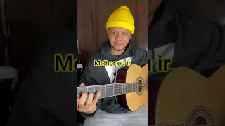 Melhor eu ir - Péricles (Eu toco e você canta) Karaokê Violão