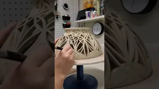 timelapse - carving a porcelain fruit bowl