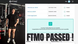 FTMO PASSED | HOW I BEAT PHASE 1 | BREAKDOWN