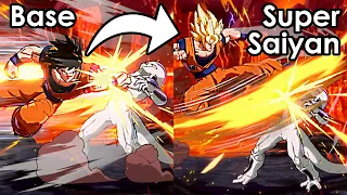 DBFZ Transformations now change movesets !