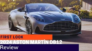 2024 Aston Martin DB12 Volante First Look: Let the Sunshine in