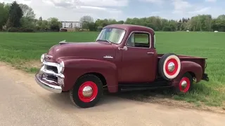 Video 1954 Chevy 3100 Pick Up 5 Window Patty