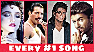 Every number 1 song of the 80s