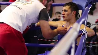 Муса Маруев против Адама ХамзаеваЧемпионат Чеченской республики по боксу 2018 год.