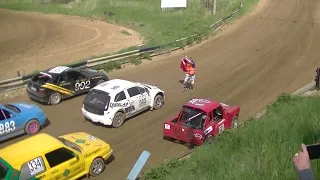 Rallycross Domažlice 12.5.2024 třetí rozjížďka auta nad 1600