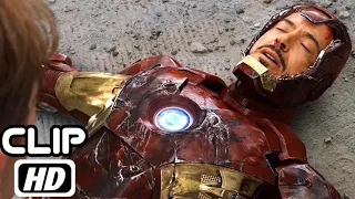 Hulk Saves Iron Man - Final Battle Scene - The Avengers (2012) Movie Clip HD mp4