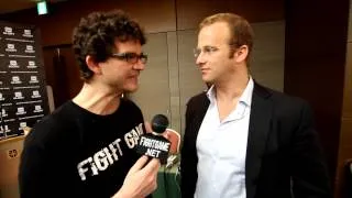 Pierre Andurand at NYE Dream 18 / Glory 4 Tokyo Japan pre-fight interview