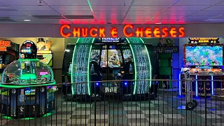 Chuck E Cheese San Jose CA Second Floor Tour!