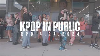 KPOP RANDOM PLAY DANCE In Public (SEATTLE 04.27.2024)