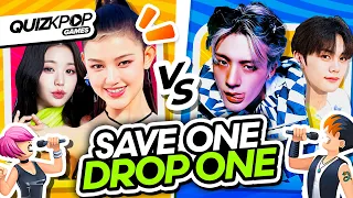 SAVE ONE DROP ONE: KPOP SONGS (GIRLS vs BOYS) 👩🏻‍🦰👦🏼✨ | QUIZ KPOP GAMES 2023 | KPOP QUIZ TRIVIA